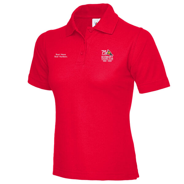 BSC Ladies 75th Personalised Poloshirt Thumbnail