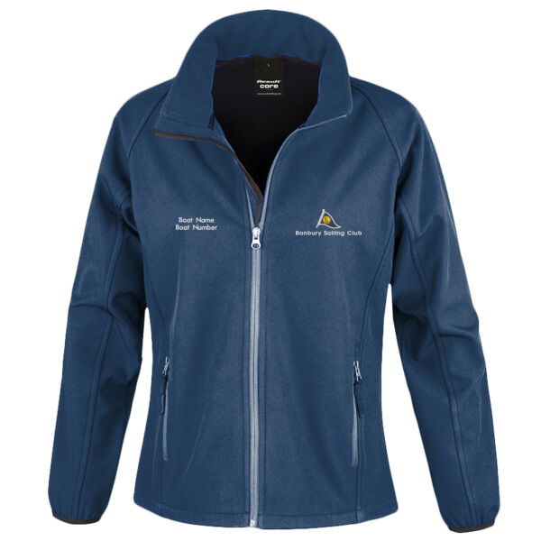 BSC Ladies Personalised Softshell Jacket Thumbnail